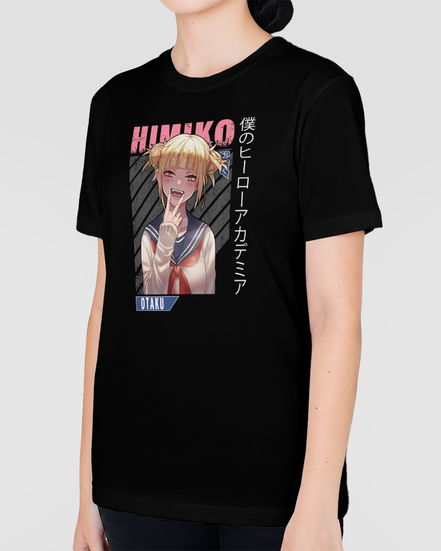 Camiseta Boku no hero Cute Himiko Unissex