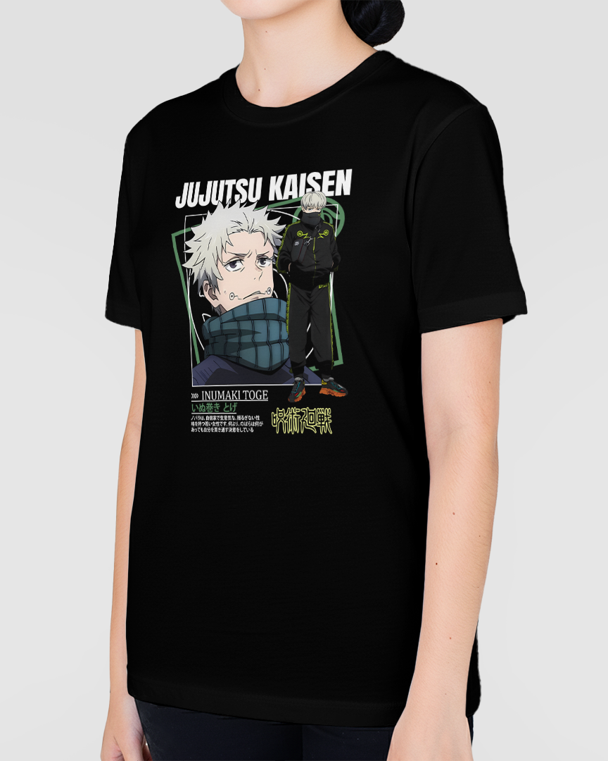 Camiseta Jujutsu kaisen inumaki Unissex