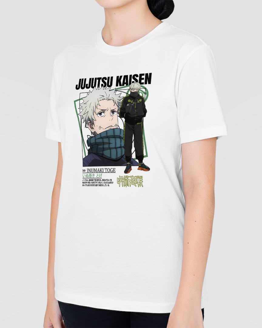 Camiseta Jujutsu kaisen inumaki Unissex