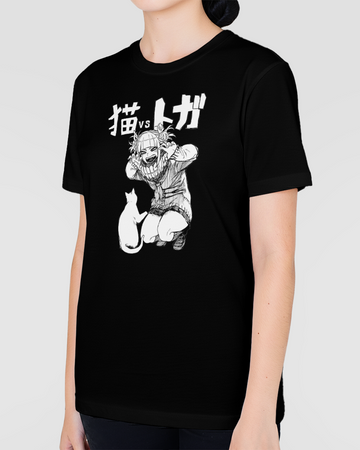 Camiseta Boku no hero Himiko e Toga Unissex