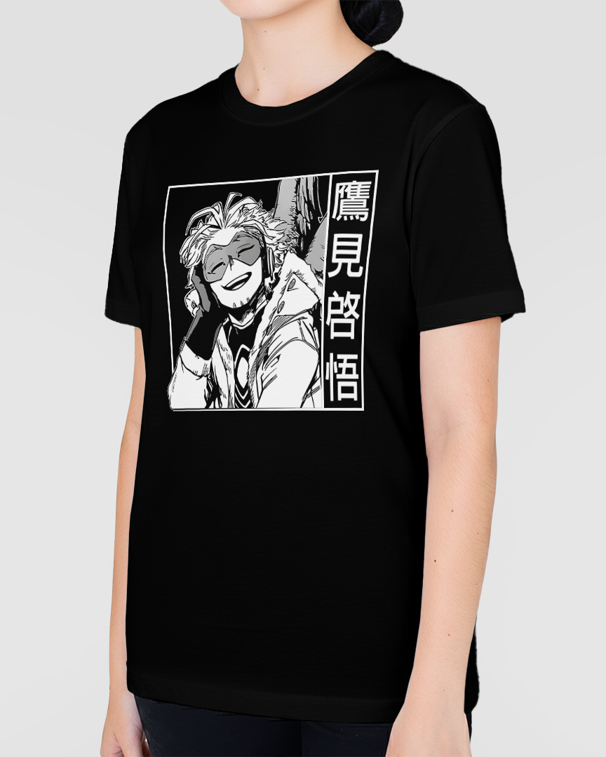 Camiseta Boku no hero Hawks My hero Academy Unissex