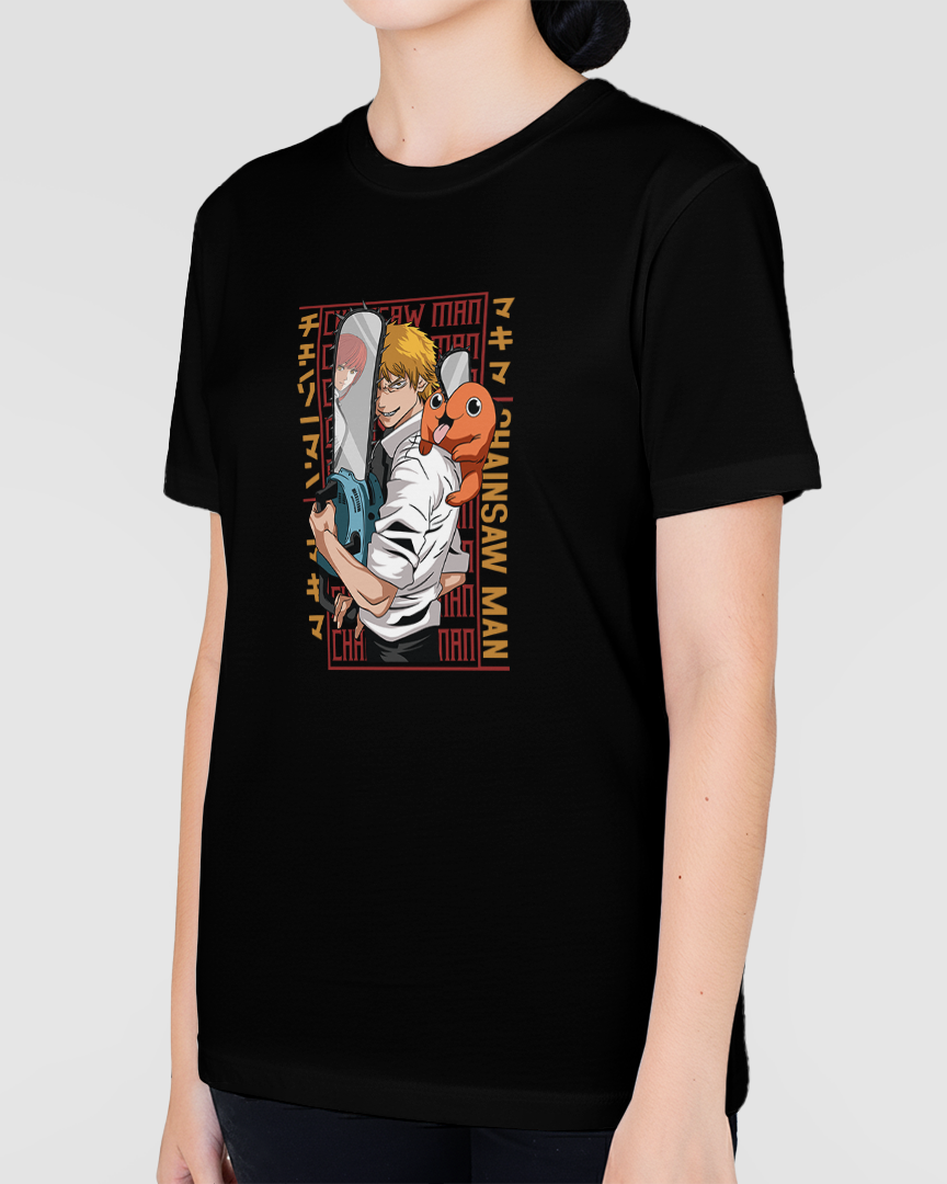 Camiseta Chainsaw Man Motosserra denji Unissex