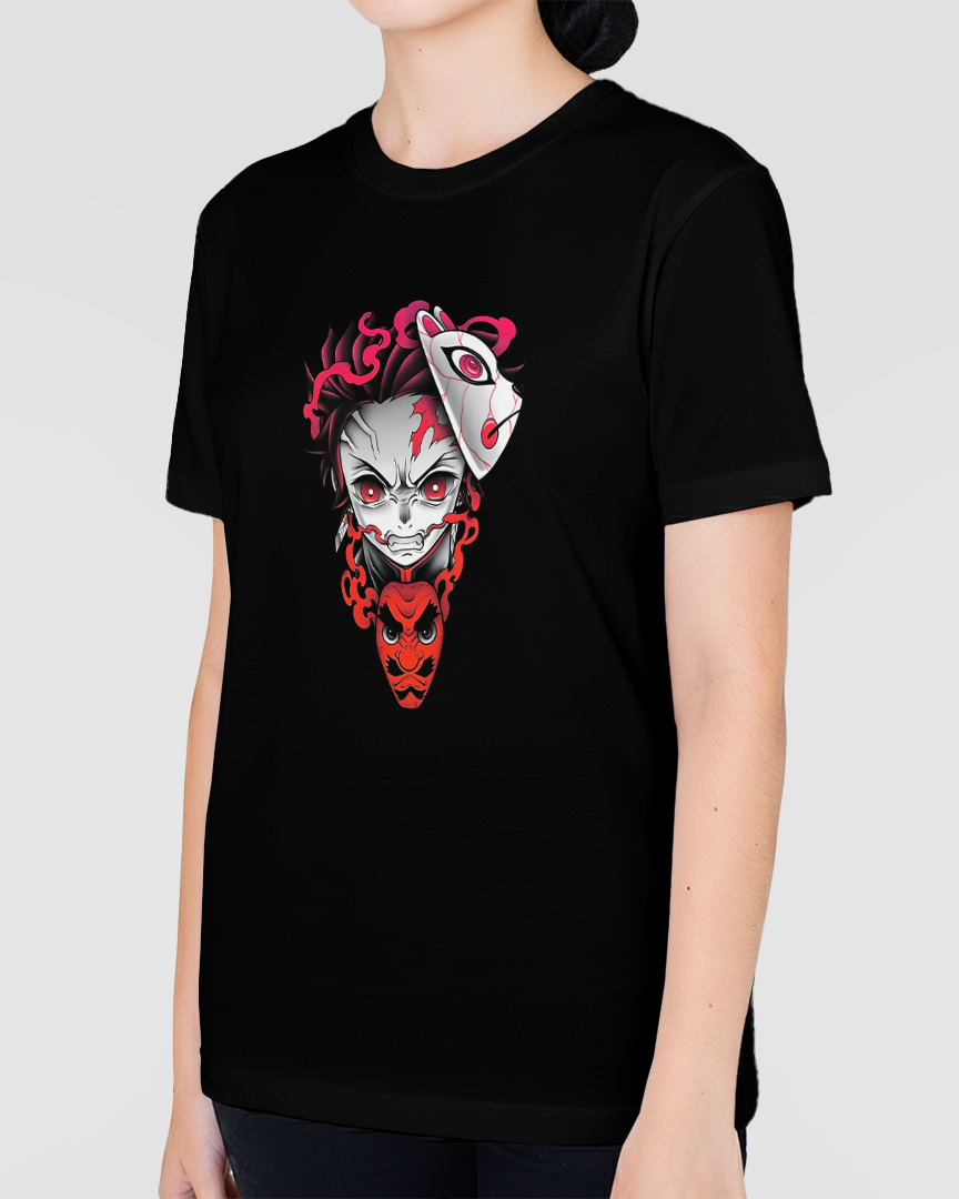 Camiseta Kimetsu no Yaiba Tanjiro Kamado Demon Slayer Unissex
