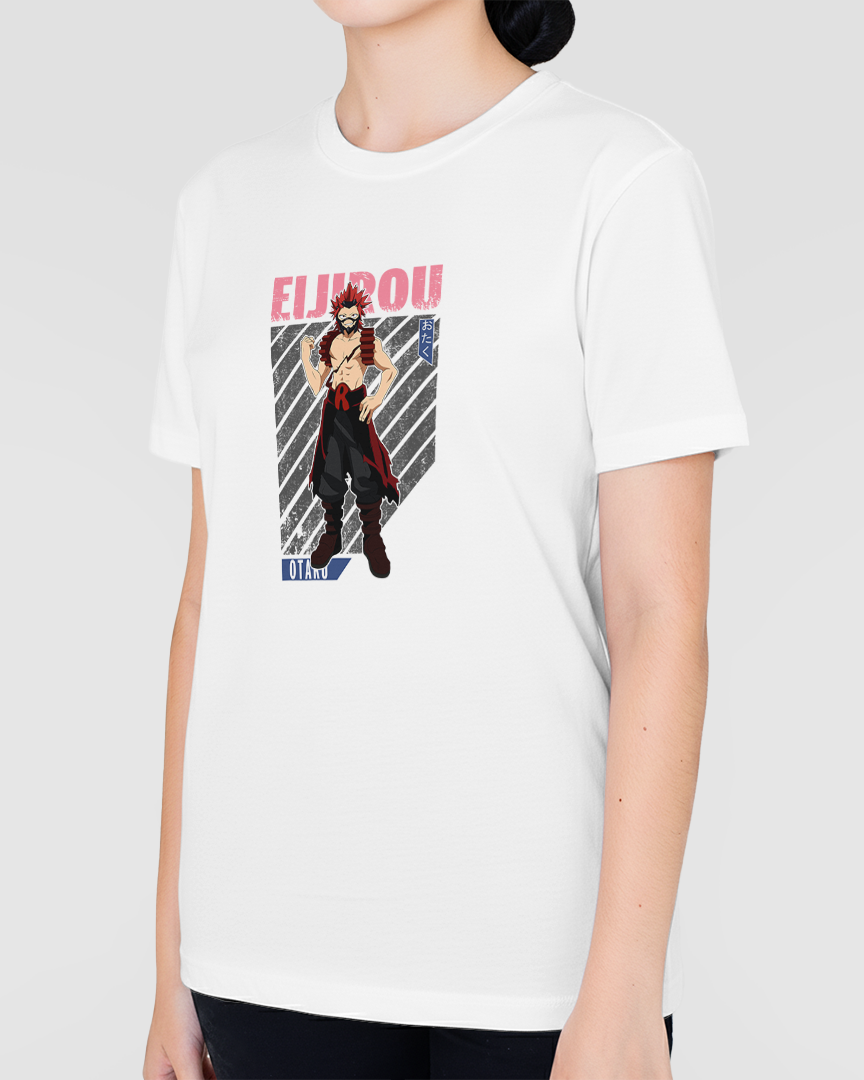 Camiseta Boku no hero Eijirou kirishima Hard Unissex