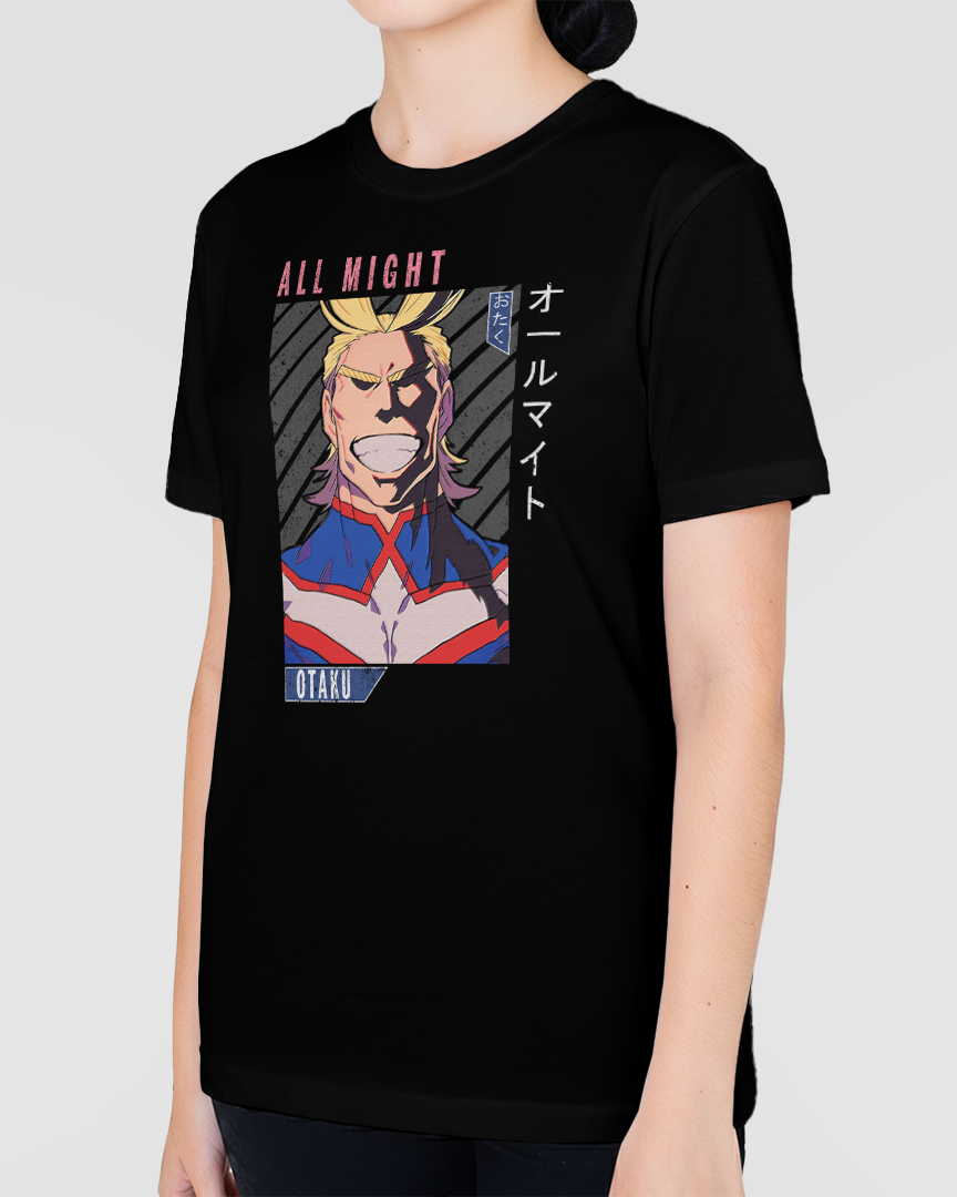 Camiseta Boku no hero All Might Unissex
