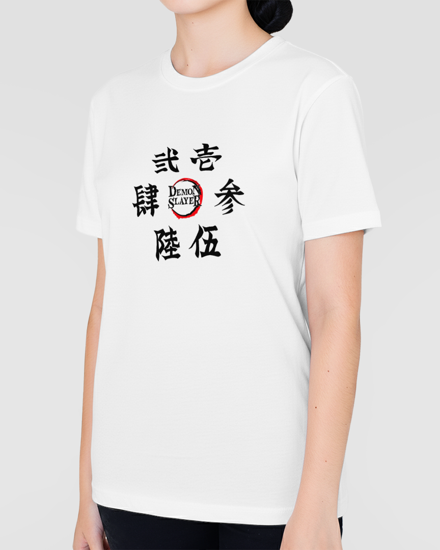 Camiseta Kimetsu no Yaiba Kajins Demon Slayer Unissex