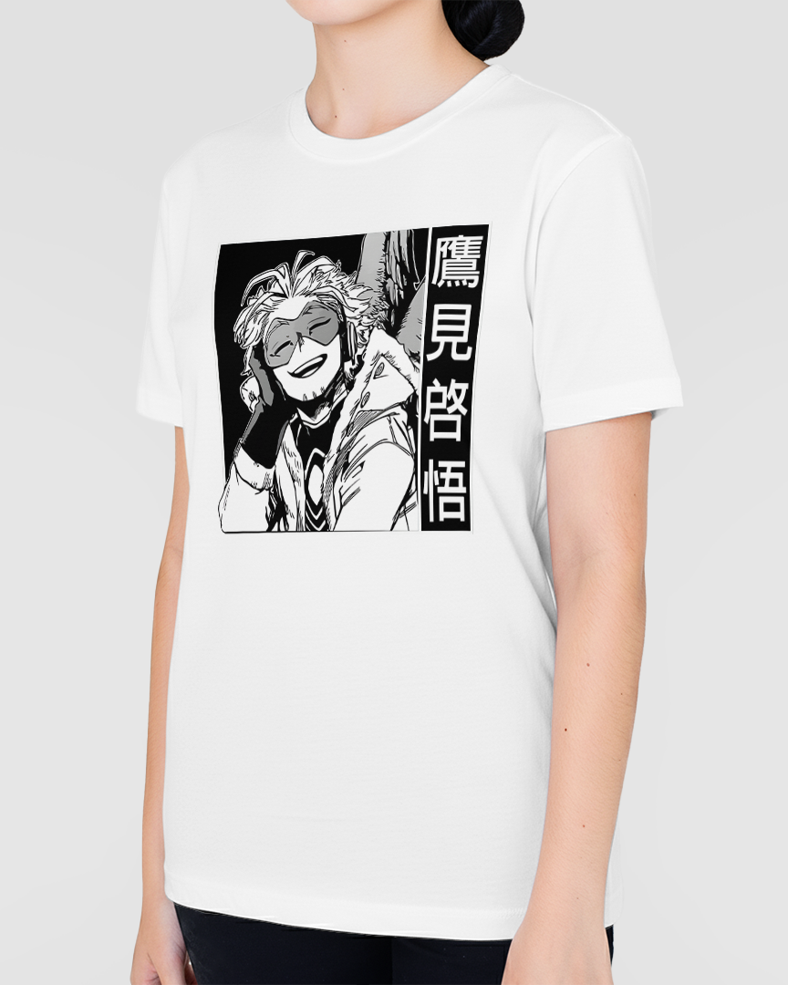 Camiseta Boku no hero Hawks My hero Academy Unissex