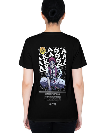 Camiseta Kimetsu no Yaiba AKASA Demon Slayer Unissex