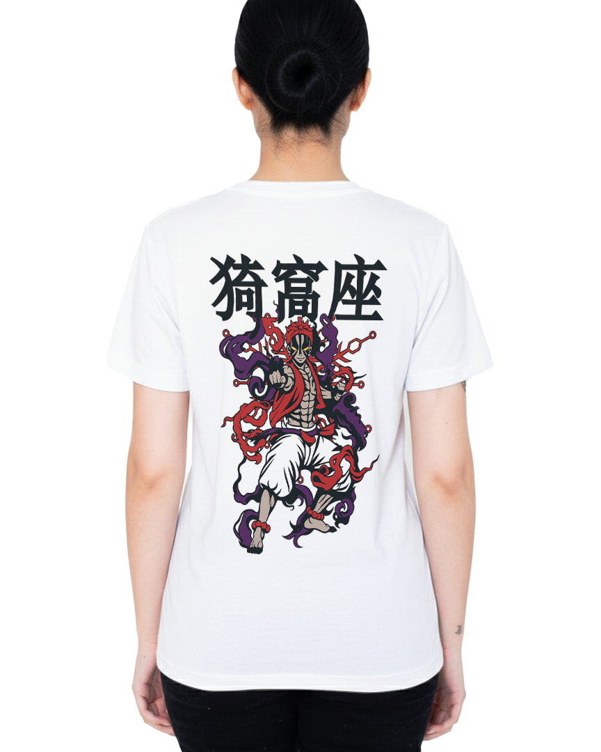 Camiseta Kimetsu no Yaiba AKASA Aura Demon Slayer Unissex
