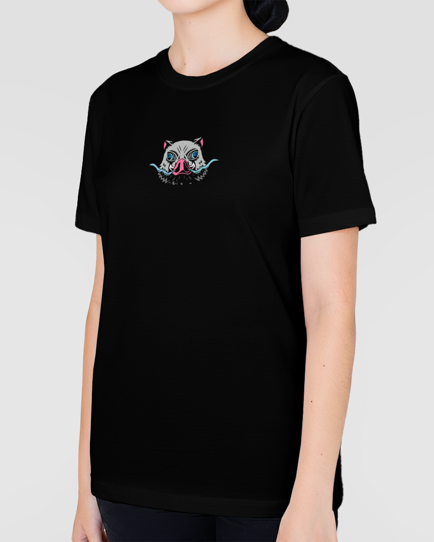 Camiseta Kimetsu no Yaiba Inosuke Espadas Demon Slayer Unissex