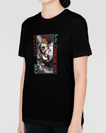 Camiseta Chainsaw Man Denji Transformation Unissex