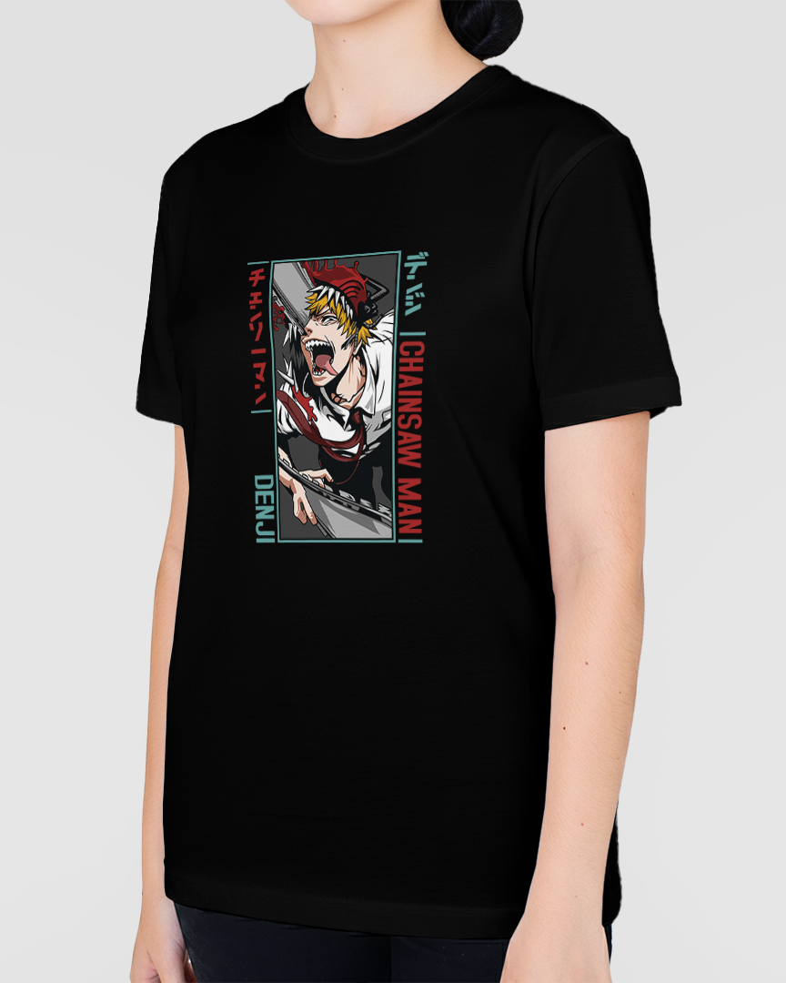 Camiseta Chainsaw Man Denji Transformation Unissex