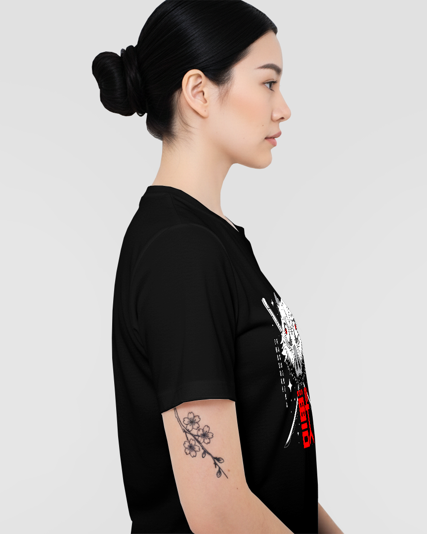 Camiseta Kimetsu no Yaiba Inosuke Red Demon Slayer Unissex