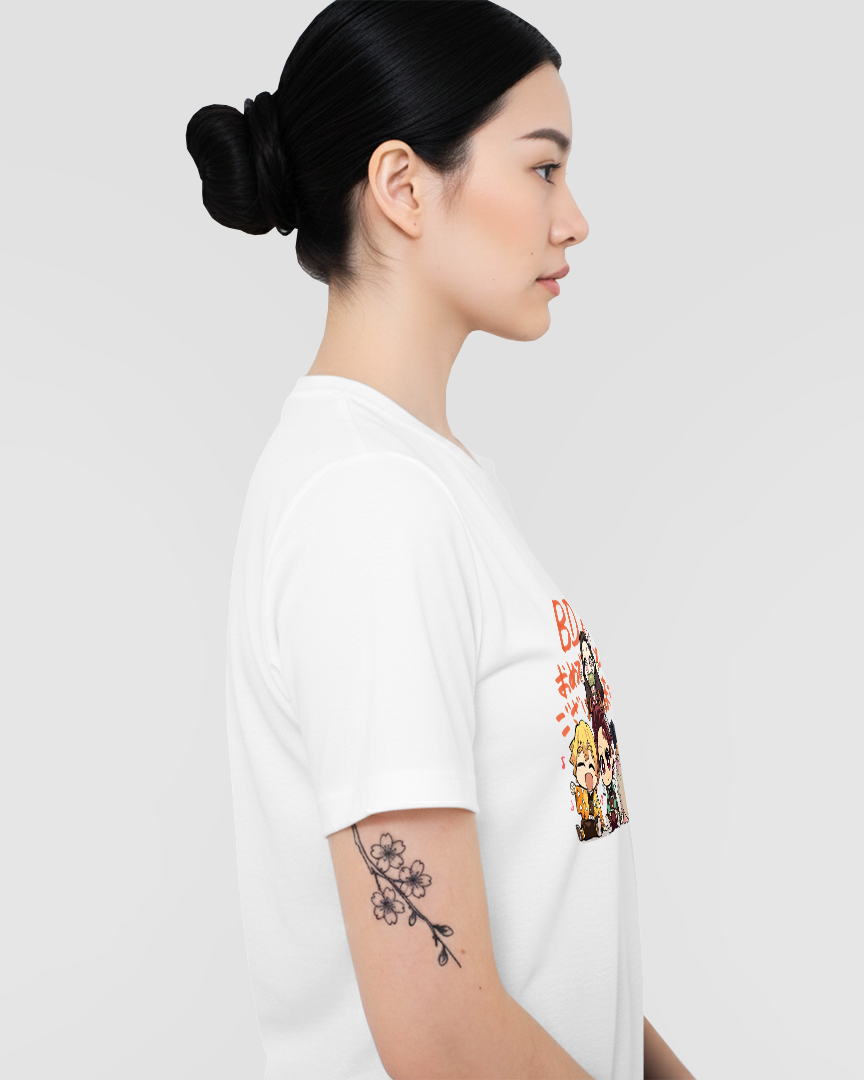 Camiseta Kimetsu no Yaiba Babys Demon Slayer Unissex