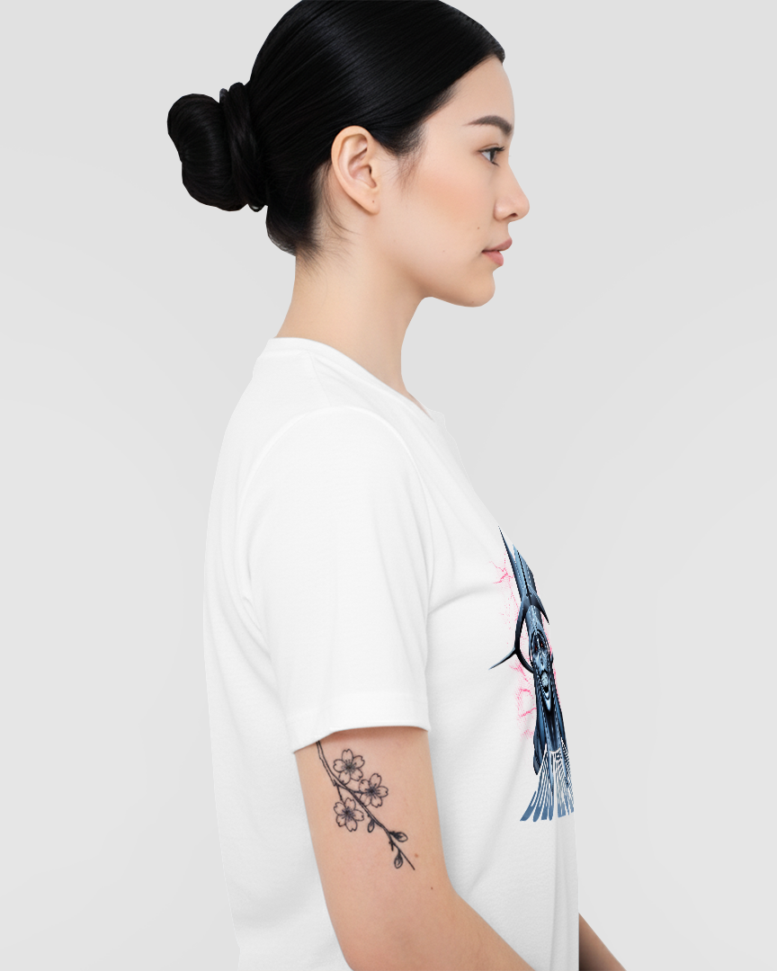 Camiseta Solo Leving Statue stile Unissex