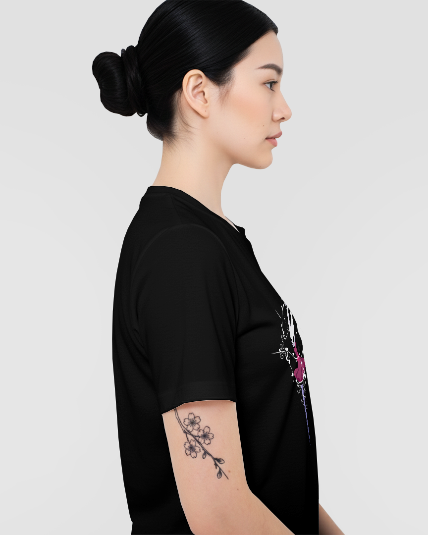 Camiseta SilkSong Needle Arabesco Unissex