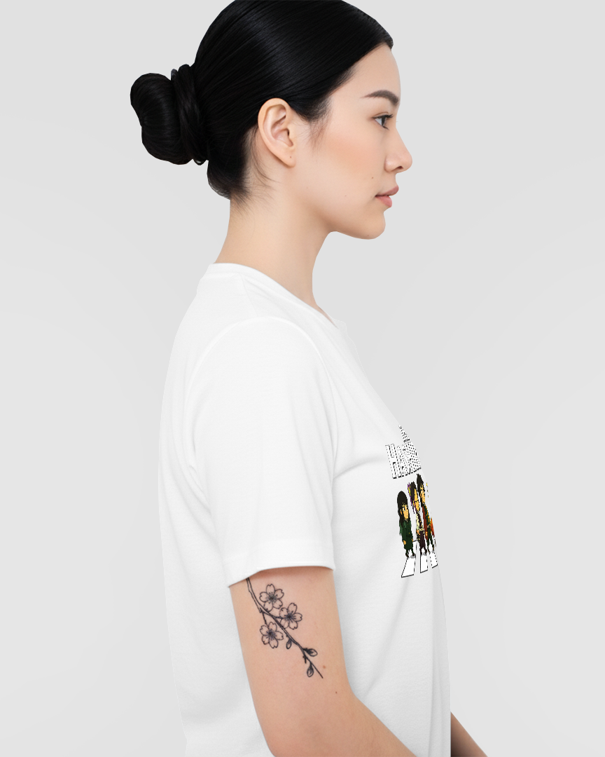 Camiseta Kimetsu no Yaiba Hashiras beatles Demon Slayer Unissex