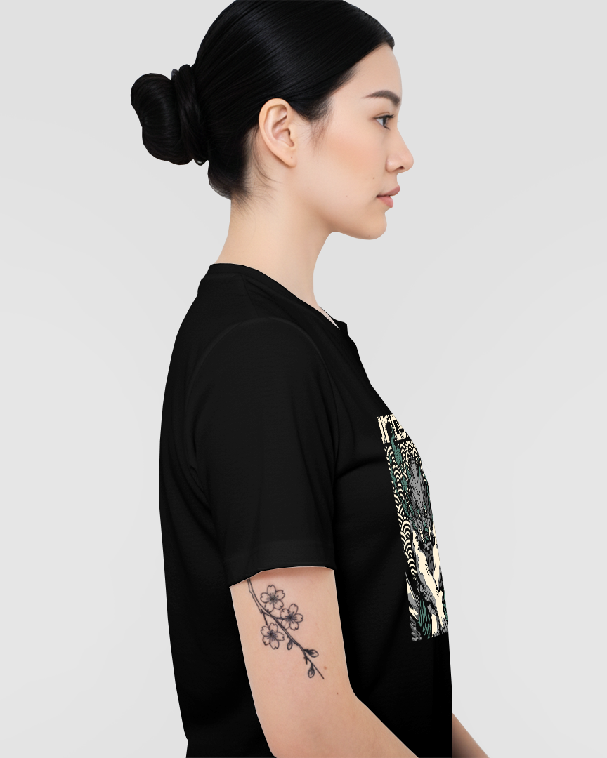 Camiseta Kimetsu no Yaiba Inosuke Javali Demon Slayer Unissex