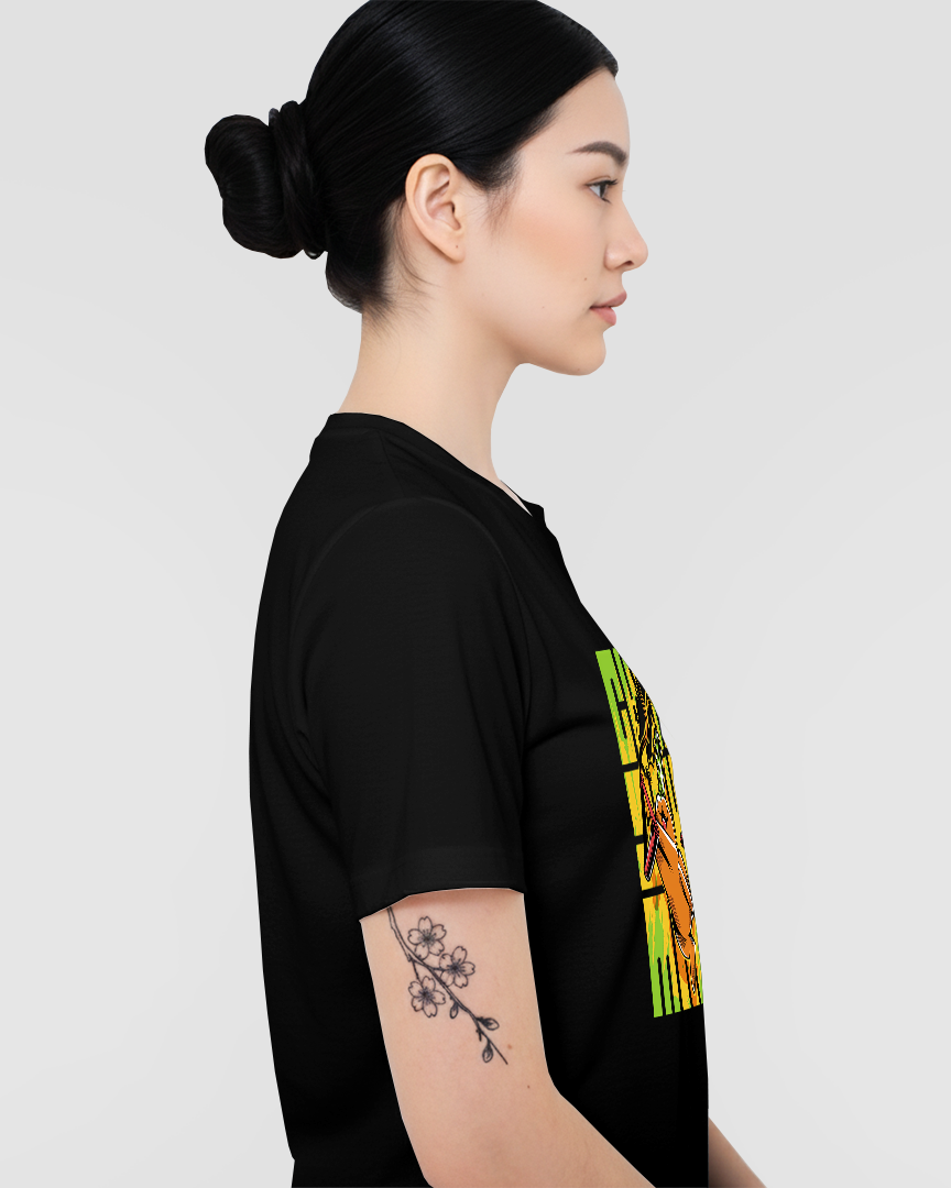 Camiseta Chainsaw Man Pochita happy Unissex