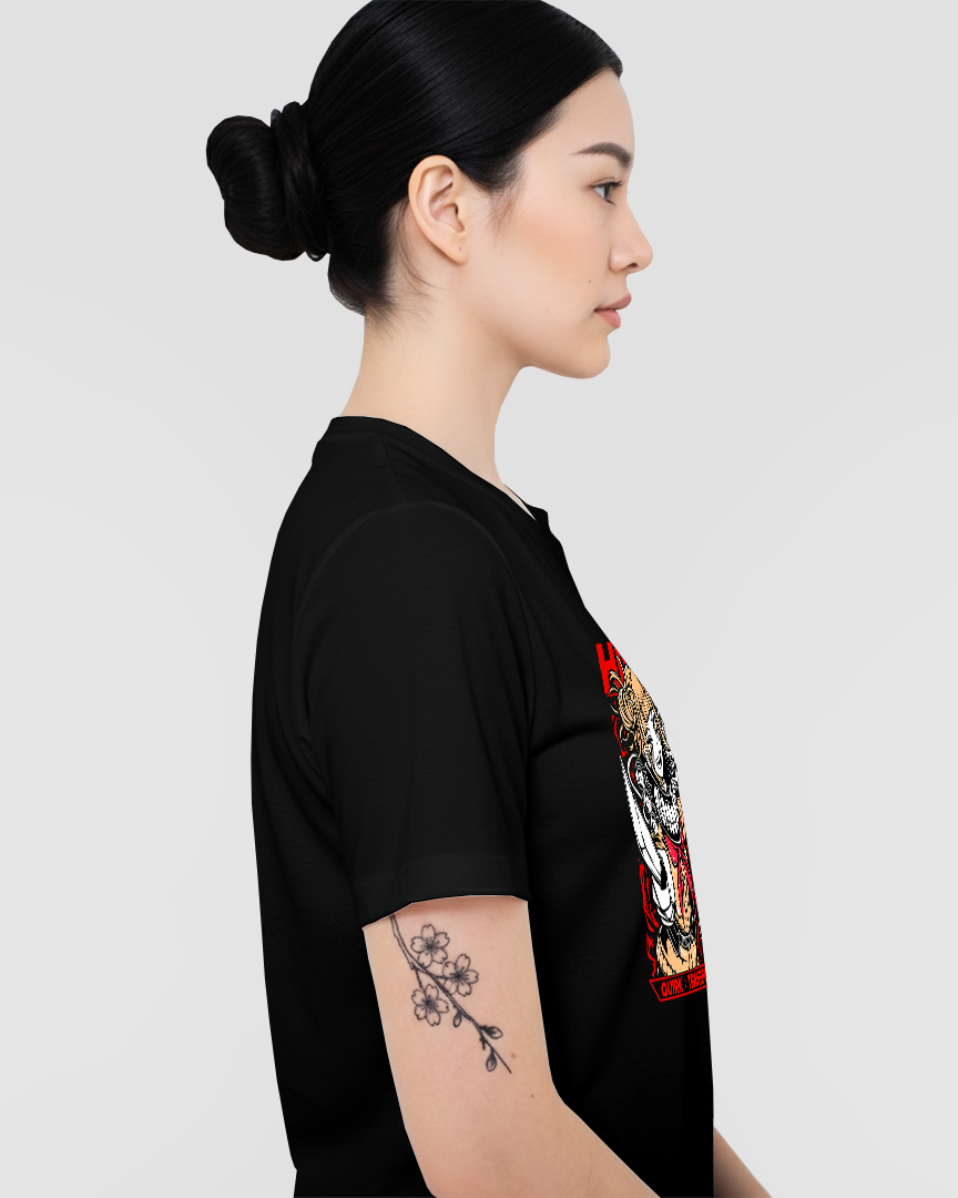 Camiseta Boku no hero Himiko Cute knife Unissex