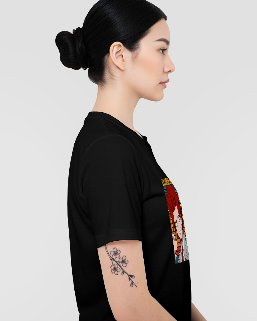 Camiseta Boku no hero Eijirou kirishima Unissex