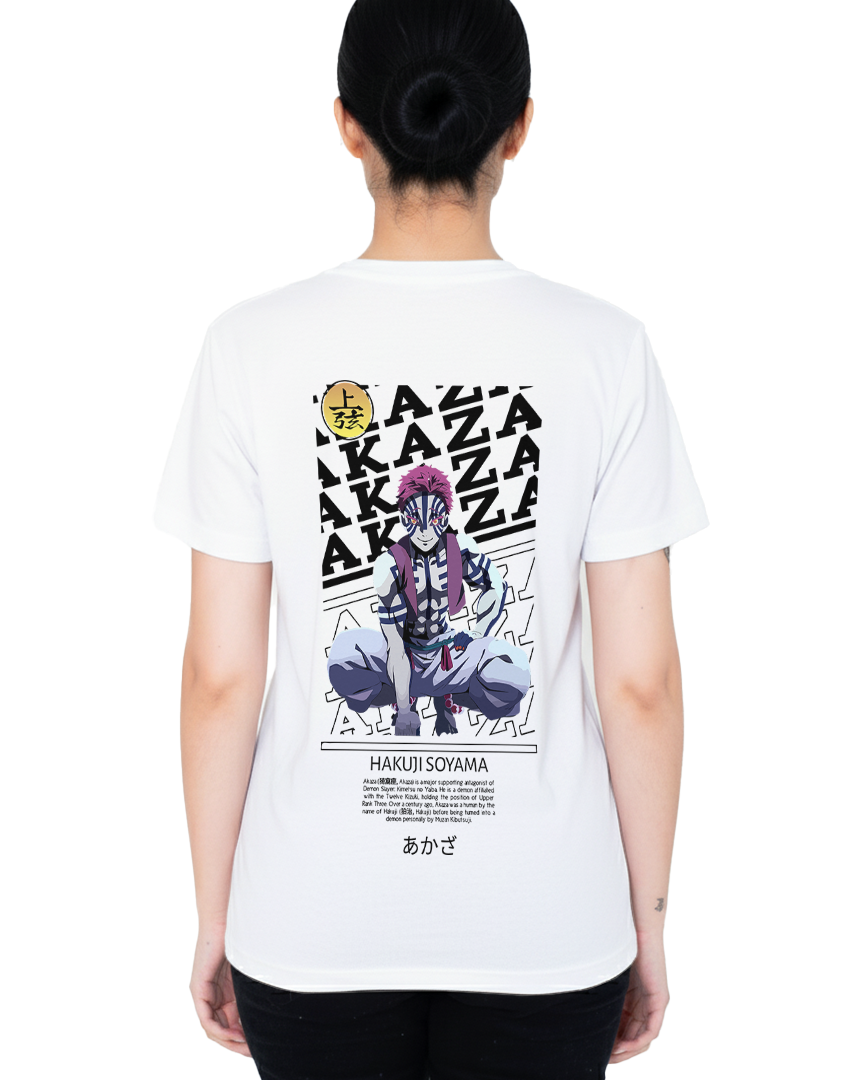 Camiseta Kimetsu no Yaiba AKASA Demon Slayer Unissex