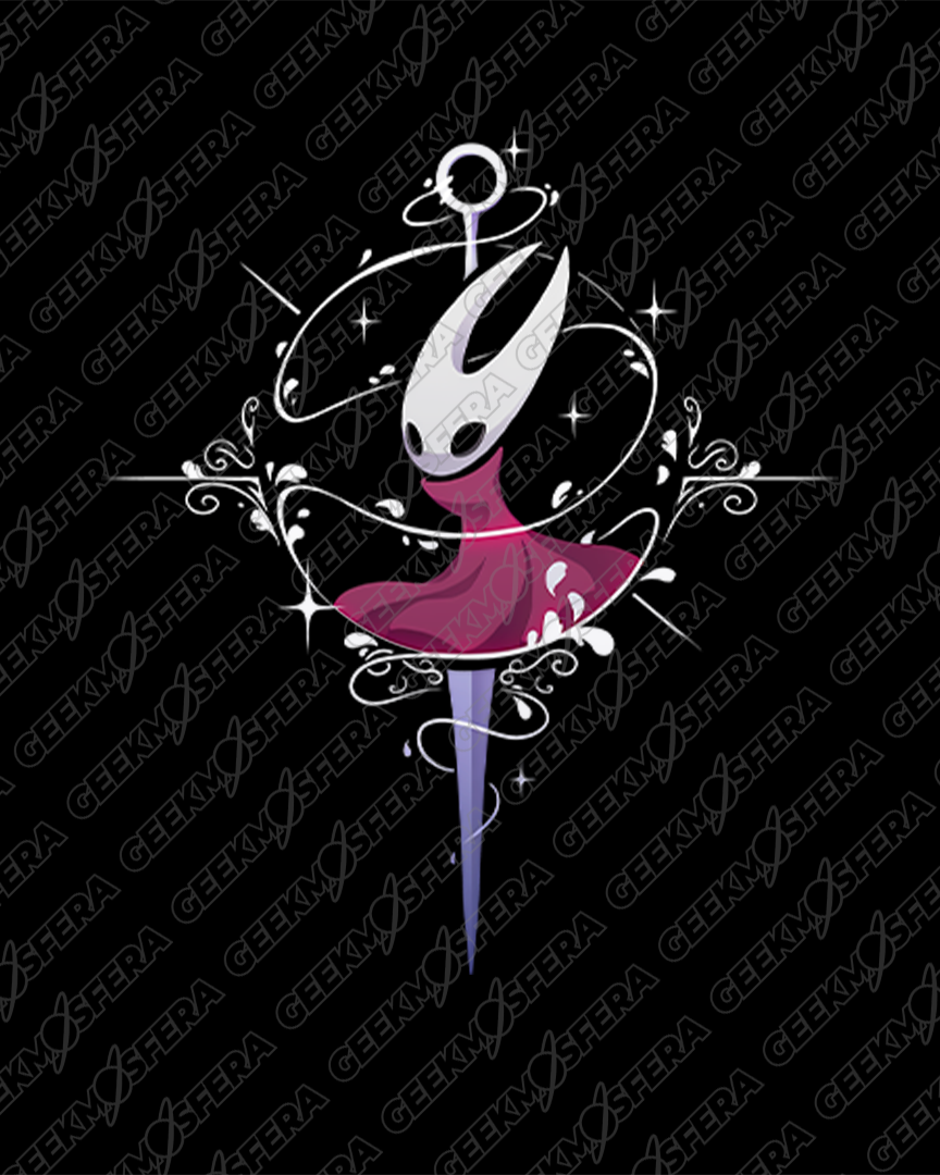 Camiseta SilkSong Needle Arabesco Unissex