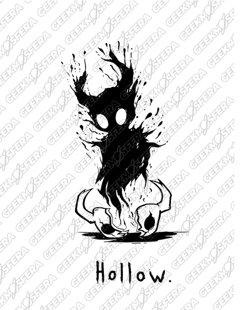 Camiseta SilkSong Hollow Unissex