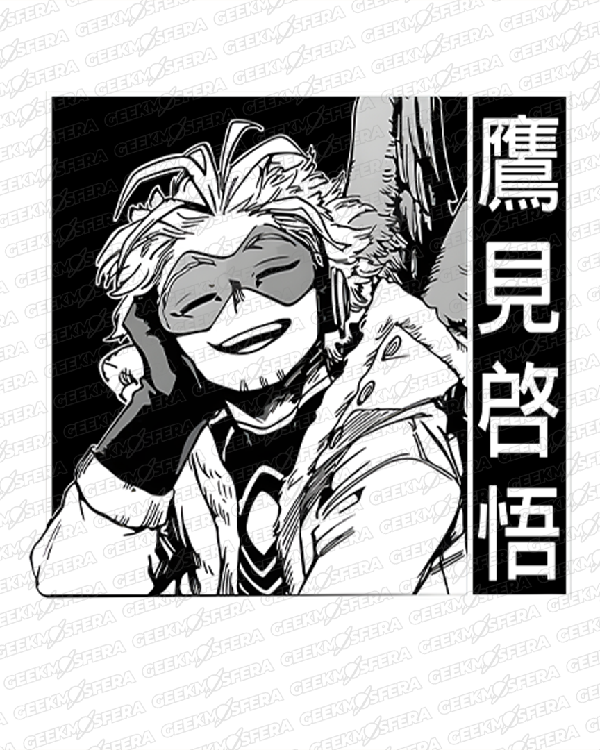 Camiseta Boku no hero Hawks My hero Academy Unissex