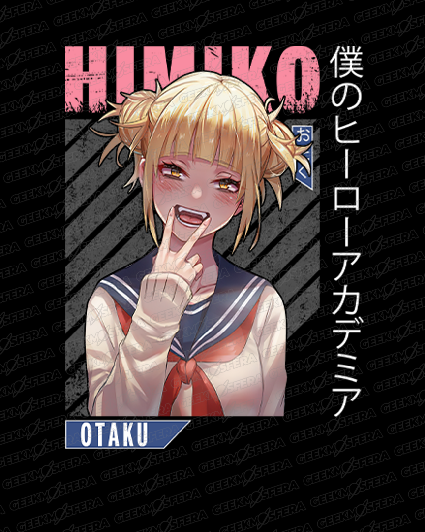 Camiseta Boku no hero Cute Himiko Unissex