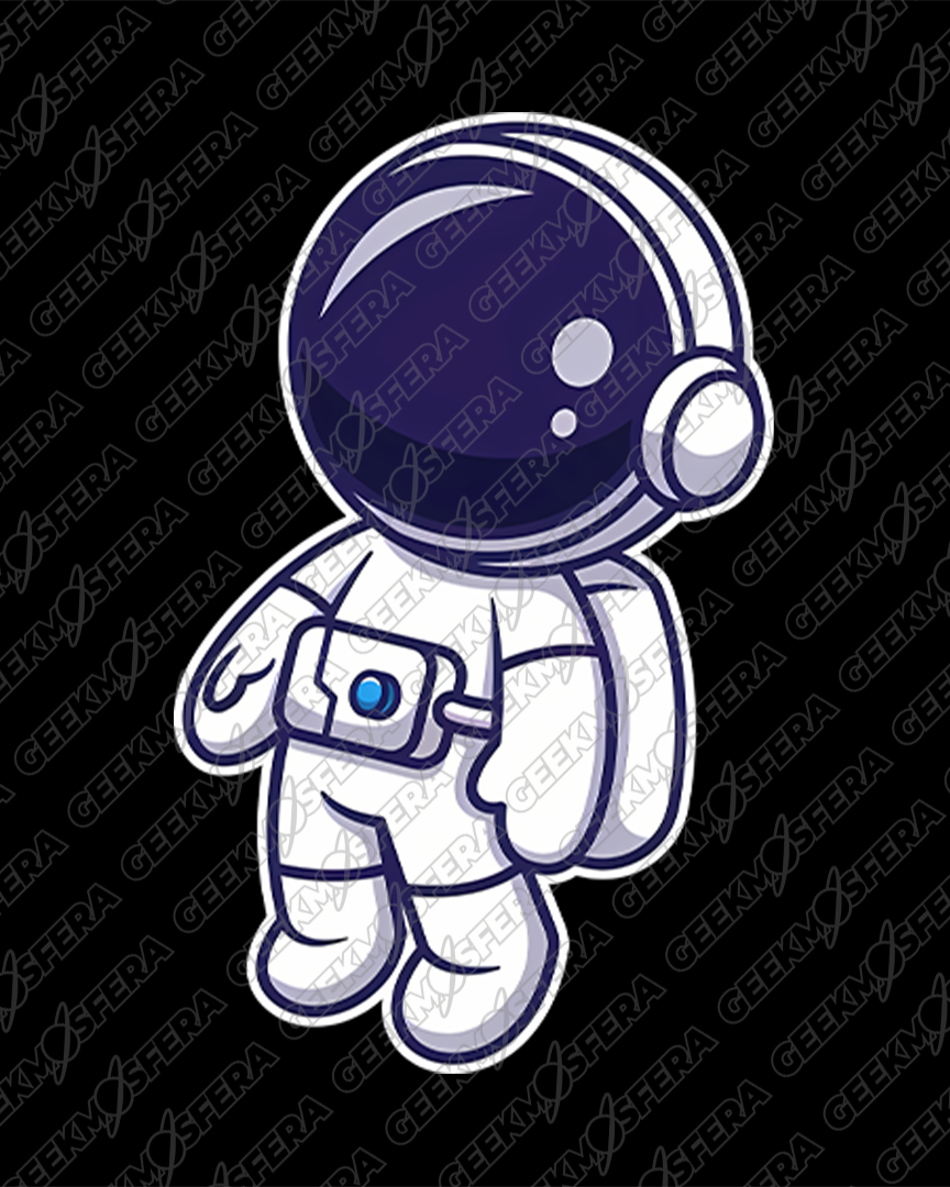 Camiseta Astronauta em órbita Unissex