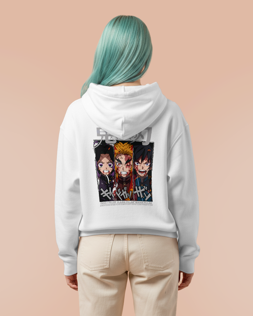 Moletom Canguru Demon Slayer Pillar Unissex