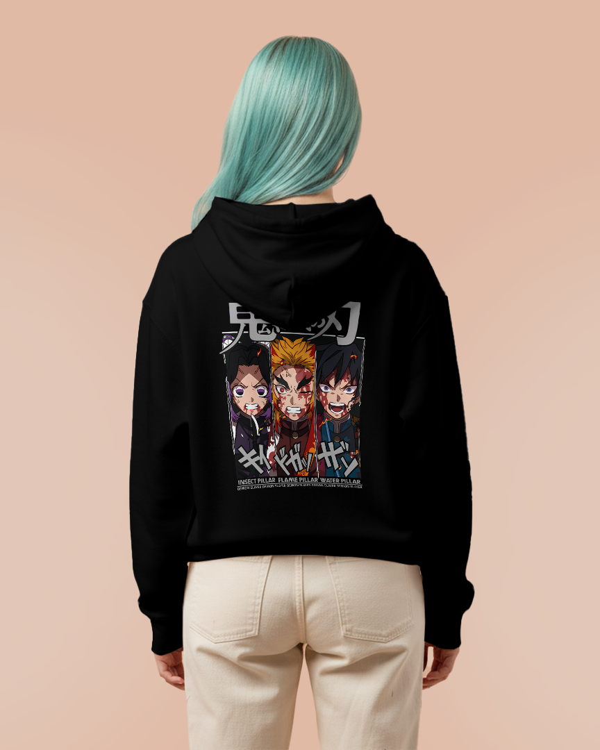 Moletom Canguru Demon Slayer Pillar Unissex