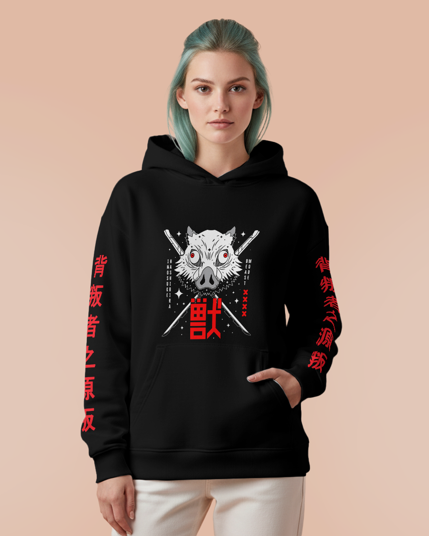 Moletom Canguru Demon Slayer Kimetsu no Yaiba Unissex