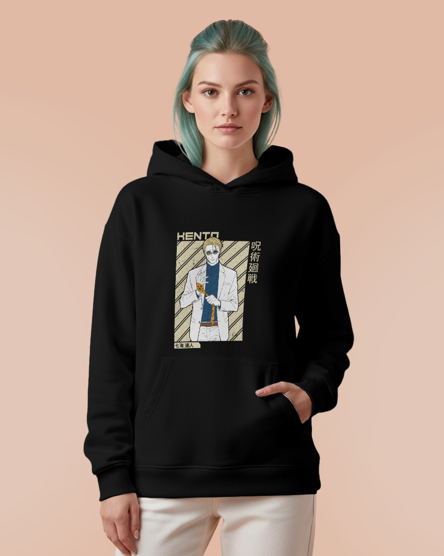 Moletom Canguru Jujutsu Kaisen Kento Nanami 01 Unissex