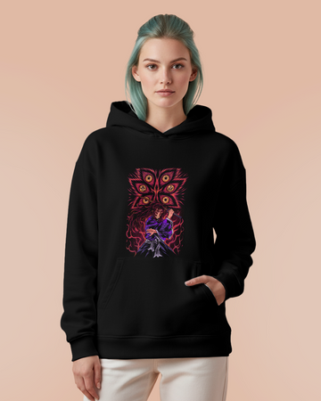 Moletom Canguru Demon Slayer Kokushibo demon Unissex