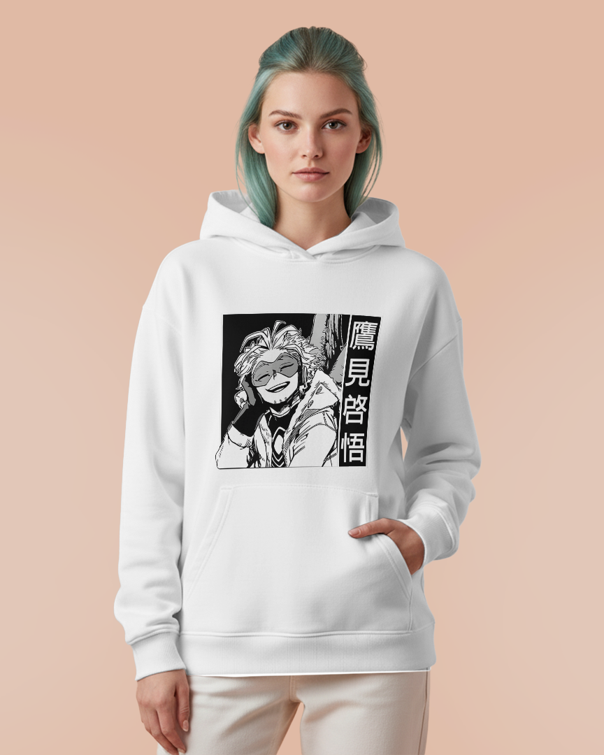 Moletom Canguru Boku No Hero HAWKS BNHA Unissex