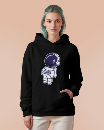 Moletom Canguru Astronomia Astronauta Pequeno Unissex