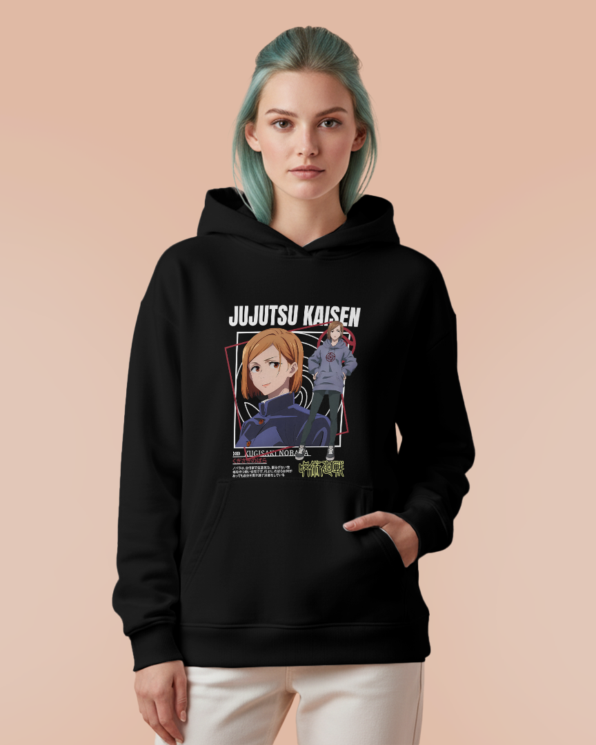 Moletom Canguru Jujutsu Kaisen Nobara Unissex