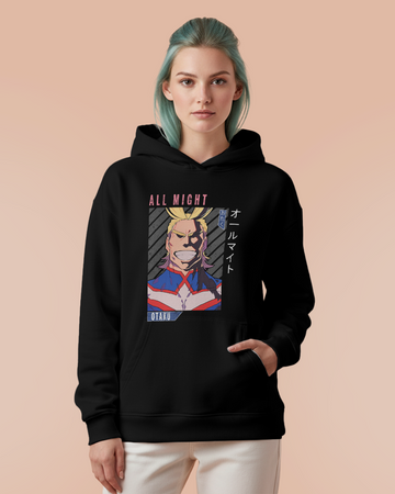 Moletom Canguru Boku No Hero All Might Unissex