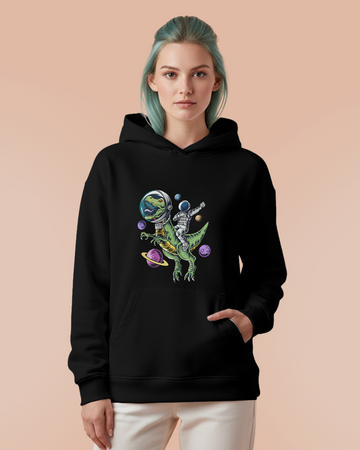 Moletom Canguru Astronomia Dino Unissex