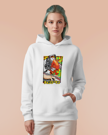 Moletom Canguru Chainsaw Man Extra Unissex