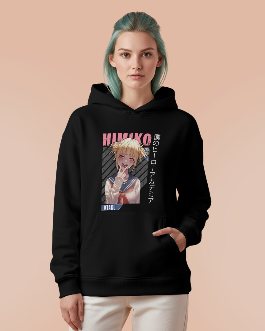 Moletom Canguru Boku No Hero Himiko Toga 2 Unissex