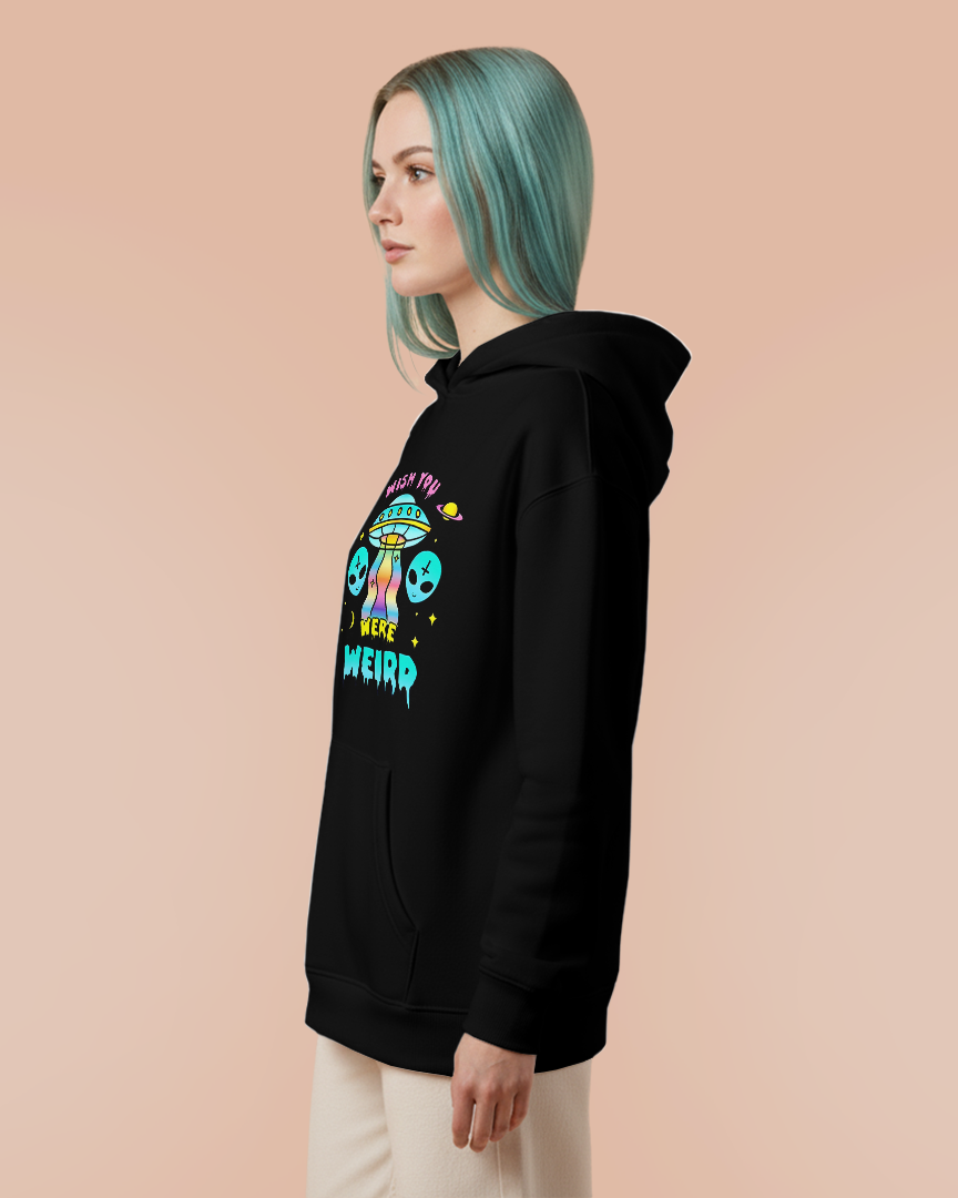 Moletom Canguru Astronomia Alien Abduzido Unissex