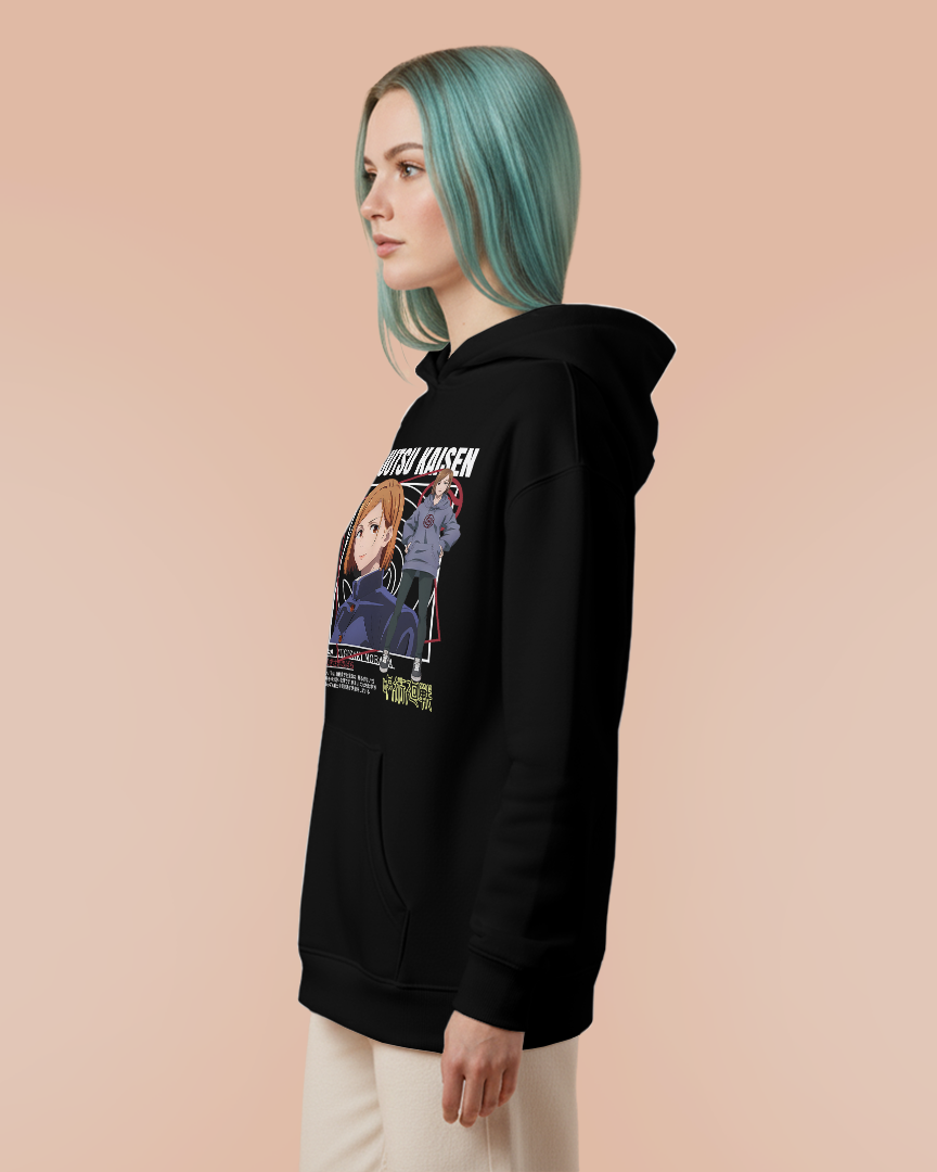 Moletom Canguru Jujutsu Kaisen Nobara Unissex