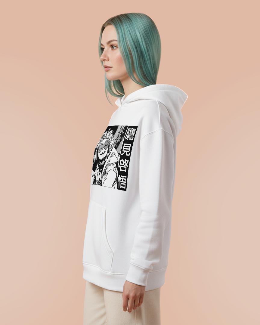 Moletom Canguru Boku No Hero HAWKS BNHA Unissex