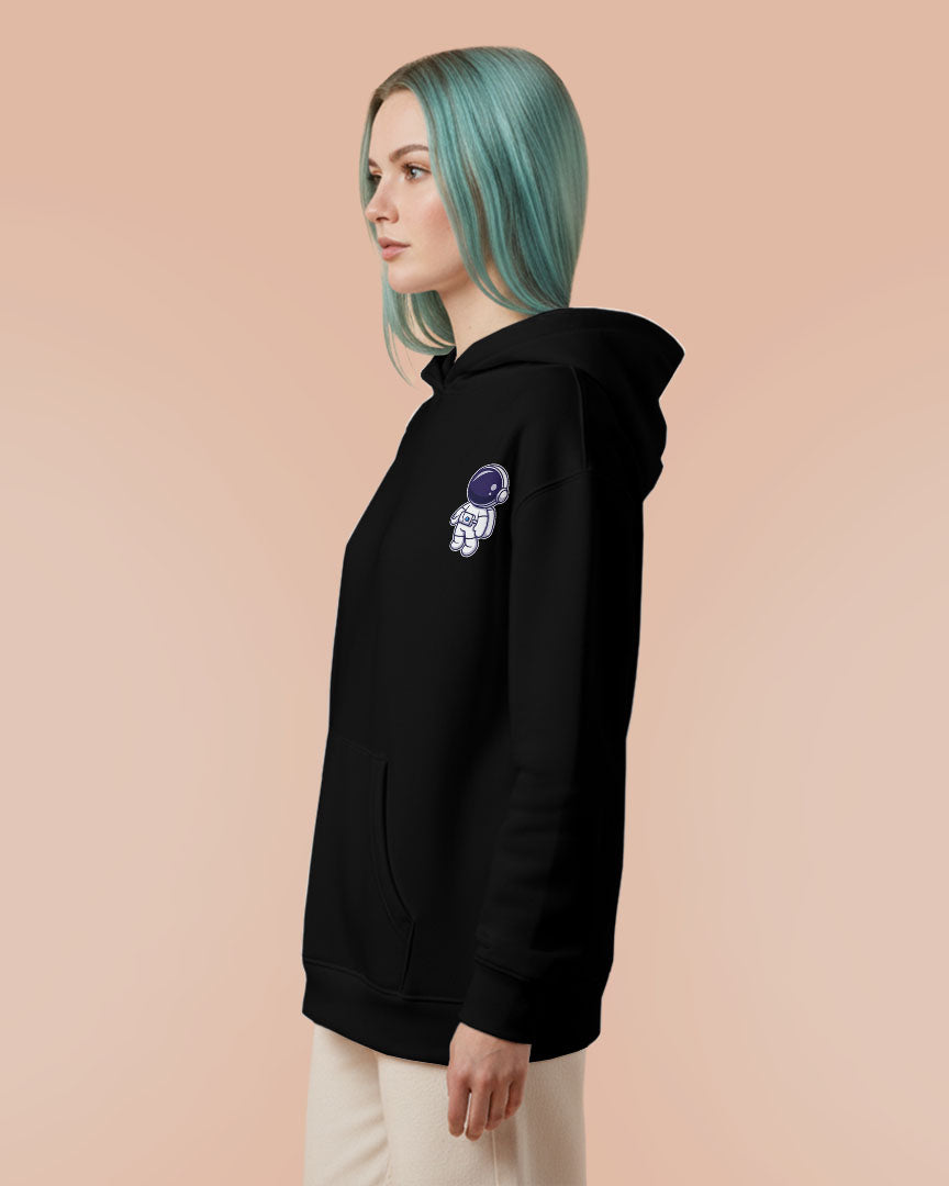 Moletom Canguru Astronomia Astronauta Pequeno Unissex