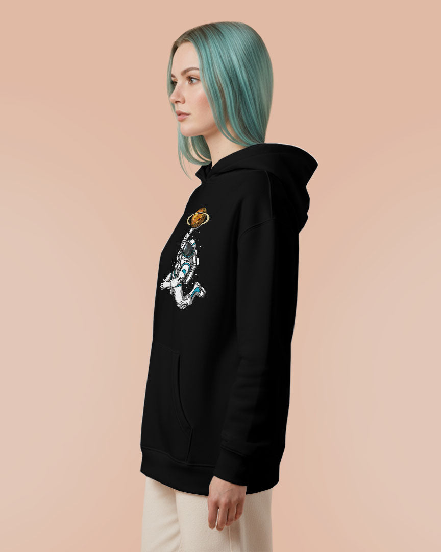 Moletom Canguru Astronomia Astronauta Basket Unissex