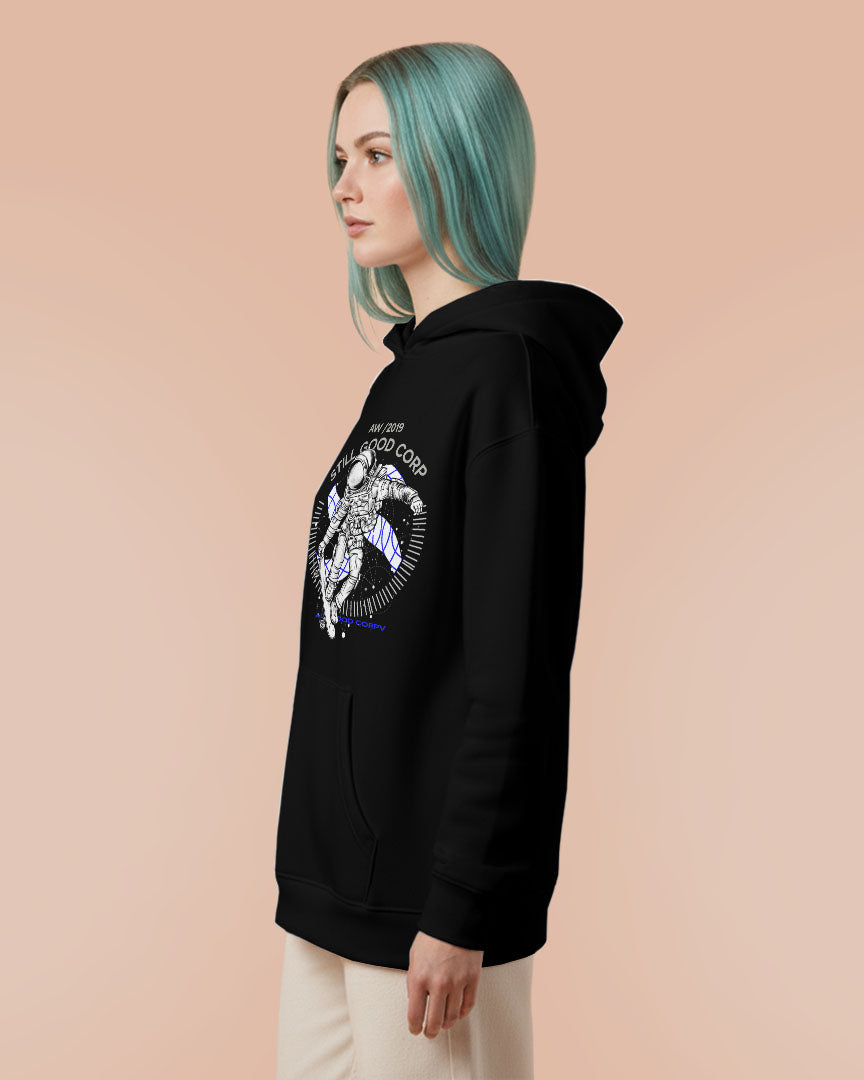 Moletom Canguru Astronomia Astronauta Skate Unissex