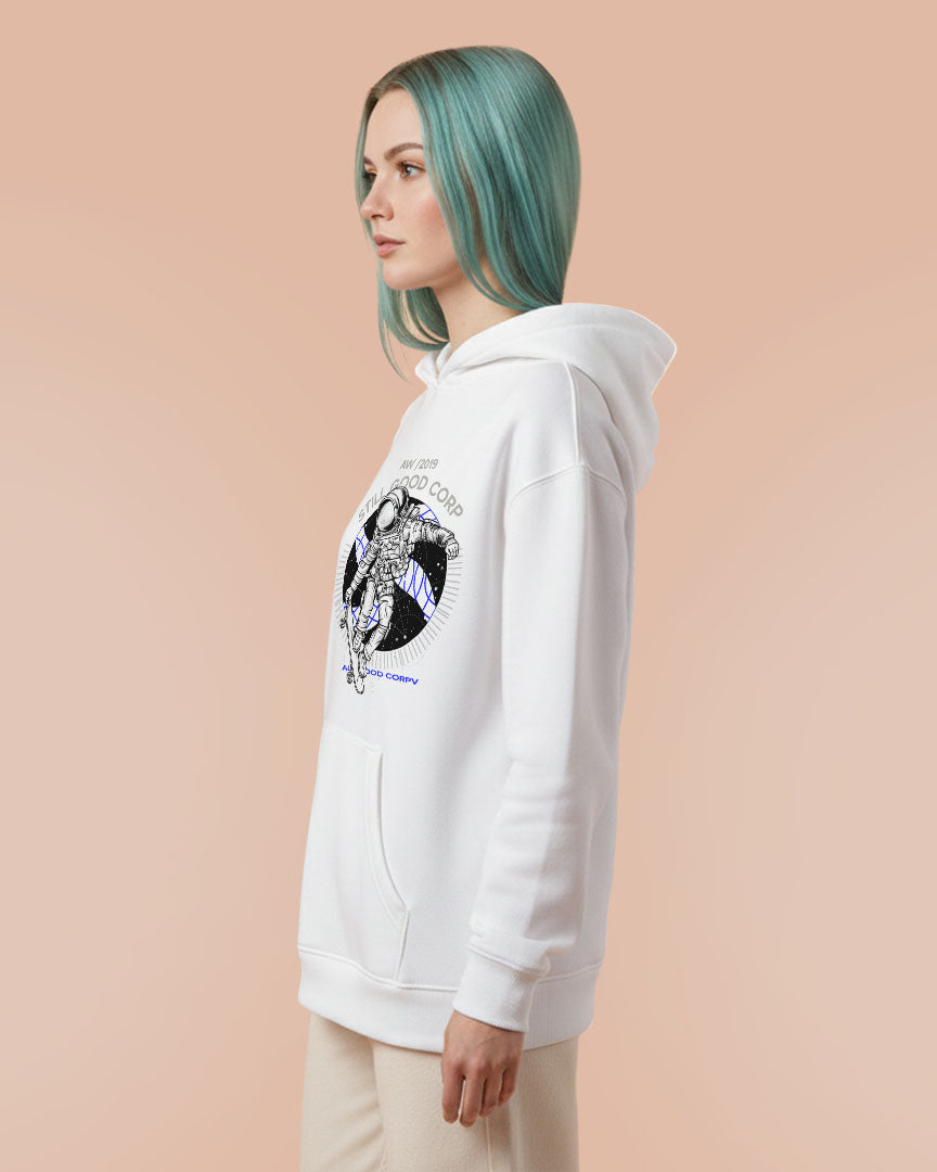 Moletom Canguru Astronomia Astronauta Skate Unissex